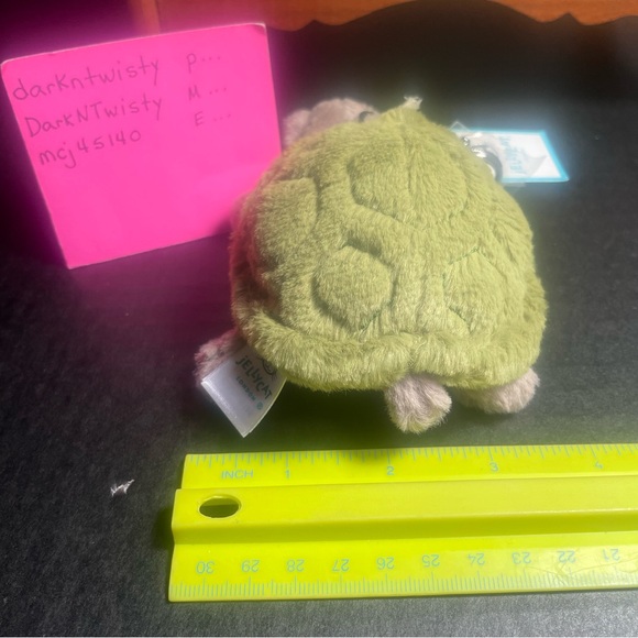 BNWT JELLYCAT I AM TIMMY TURTLE BAG CHARM SO ADORABLE - Picture 11 of 16